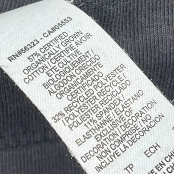 Nike Organic Leg-A-See Swoosh Logo High Waisted Cotton Leggings Tights Gray XS - Picture 10 of 10